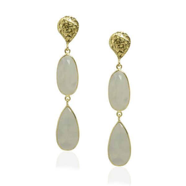 Regenboog Maansteen Oorstekers model E5g-050